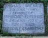 saintes anges beauce sepulture sophronie lefebvre